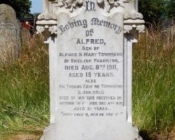 CWG, Thomas Edward TOWNSEND, The Churchyard, SS Simon & Jude, Cockshutt CWG, Thomas Edward TOWNSEND, The Churchyard, SS Simon & Jude, Cockshutt