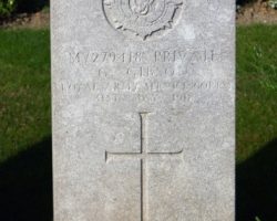 Headstone, George GIBSON George GIBSON, Ligny-St. Flochel British Cemetery, Averdoingt, France