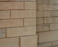 Inscription on the Delhi Memorial Gate Face 23