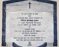 Memorial tablet, Ss Simon & Jude Church, Cockshutt Memorial tablet, Ss Simon & Jude Church, Cockshutt