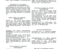 Entry for TE Townsend in the War Graves Directory