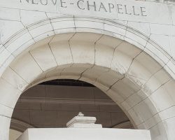 Remembering the Battle of Neure Chapelle at Le Touret Memorial