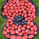 Made by Messy Church and placed in the churchyard.