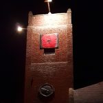 Made by children from the village school.