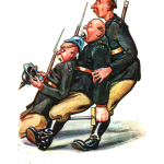 Sent home by troops during WW1.